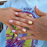 Lilac Polkadot