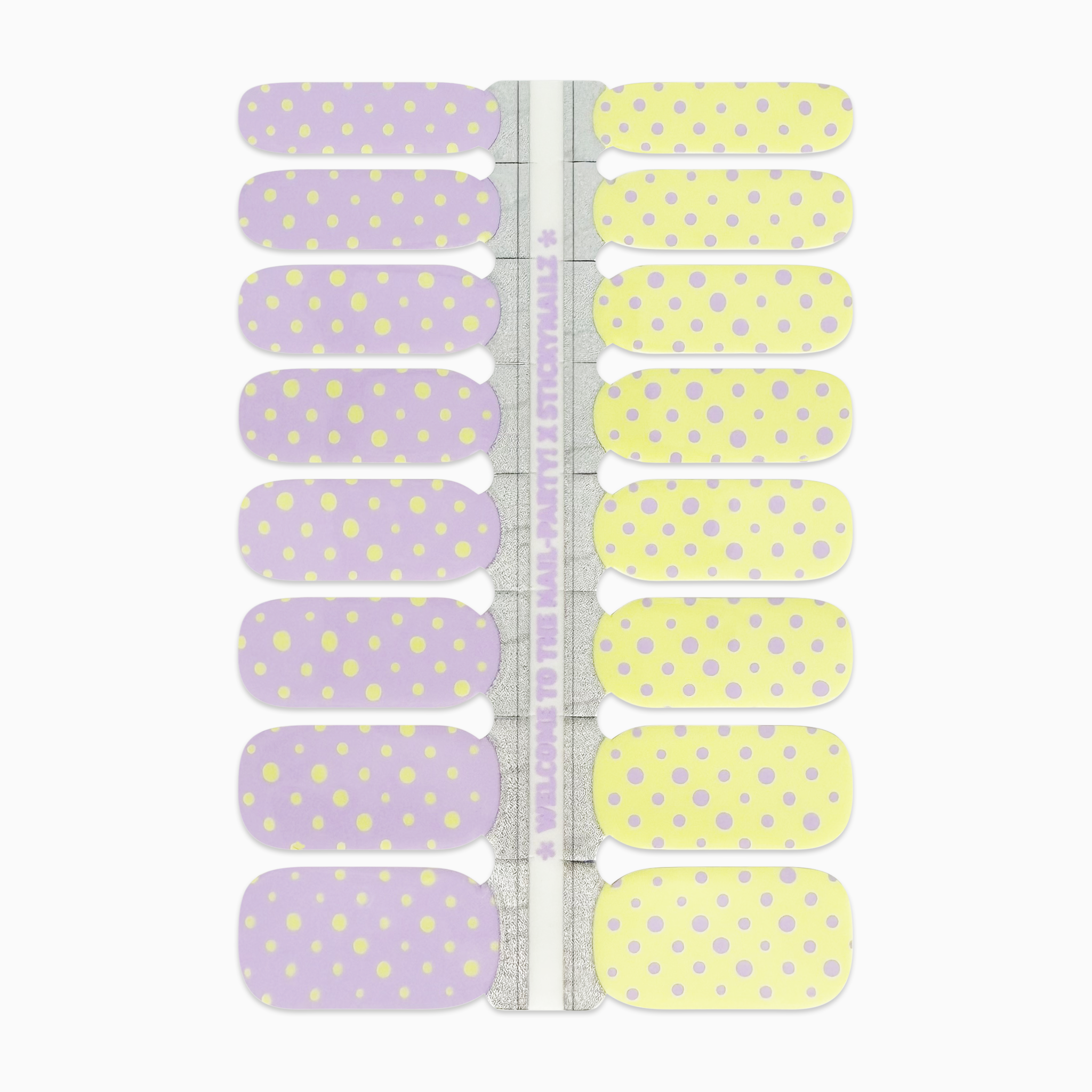 Lilac Polkadot